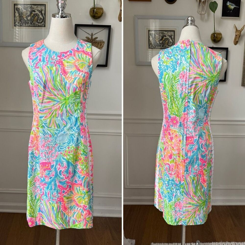 Lilly Pulitzer Mila Stretch Sheath Dress $186 4